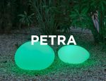 NEW GARDEN lampa ogrodowa PETRA 40 CABLE biała - obrazek 2