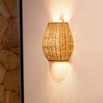 NEW GARDEN lampa ścienna SAONA 25 WALL IN&OUT BATTERY - obrazek 3