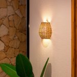 NEW GARDEN lampa ścienna SAONA 25 WALL IN&OUT BATTERY - obrazek 4