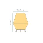 NEW GARDEN lampa dekoracyjna SISINE 70 CABLE IN&OUT - obrazek 8