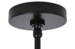 MOOSEE lampa wisząca PLANETARIO 10        czarna - klosze dymione - obrazek 6