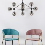 MOOSEE lampa wisząca PLANETARIO 10        czarna - klosze dymione - obrazek 7