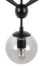 MOOSEE lampa wisząca PLANETARIO 15        czarna - klosze dymione - obrazek 5
