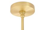 MOOSEE lampa wisząca PLANETARIO 15 GOLD   złota - klosze szronione - obrazek 5