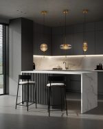MOOSEE lampa wisząca CHAPLIN 200 mosiądz - obrazek 7