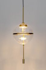 MOOSEE lampa wisząca CHAPLIN 300 mosiądz - obrazek 2
