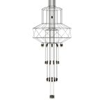 MOOSEE lampa wisząca FLUSSO 43 GRANDE     czarna