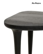 MaMaison stolik LAMINAR 49 czarny /       drewno - obrazek 2