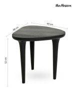 MaMaison stolik LAMINAR 49 czarny /       drewno - obrazek 7