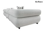 MaMaison sofa ogrodowa ALEXANDER szara    (poduszki i pokrowiec w zestawie) - obrazek 4