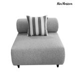MaMaison sofa narożna ogrodowa ALEXANDER  4 szara (poduszki i pokrowiec w zestawie) - obrazek 7
