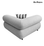 MaMaison sofa narożna ogrodowa ALEXANDER  4 szara (poduszki i pokrowiec w zestawie) - obrazek 10