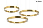MOOSEE lampa wisząca RING 40 + 60 + 60    złota na jednej podsufitce