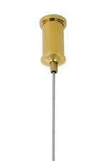 MOOSEE lampa wisząca RING 60 + 60 + 60    złota na jednej podsufitce - obrazek 3