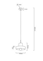 MOOSEE lampa wisząca ARCO 20 marmur - obrazek 9