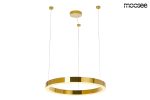 MOOSEE lampa wisząca RING LUXURY 50  złota