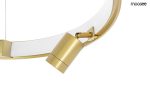 MOOSEE lampa wisząca CIRCLE SPOT 98 GOLD złota - obrazek 4