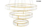MOOSEE lampa wisząca LIBERTY TRIPLES złota - obrazek 3