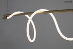 MOOSEE lampa wisząca SERPIENTE 120 złota - obrazek 8