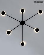 MOOSEE lampa ścienna SHADOW 6 CLOSE czarna - obrazek 5