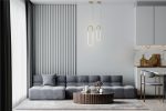 MOOSEE lampa wisząca PUZO L złota - obrazek 7
