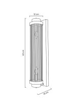 MOOSEE lampa ścienna COLUMN 60 złota - obrazek 10