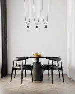 MOOSEE lampa wisząca ATLAS 3 czarna - obrazek 8