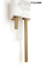 MOOSEE lampa ścienna EVANS biała / złota - obrazek 3