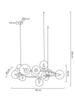 MOOSEE lampa wisząca ALURE 85 czarna - obrazek 10