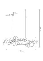 MOOSEE lampa wisząca ALURE 120 czarna - obrazek 10