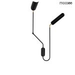 MOOSEE lampa ścienna TENTA czarna - obrazek 2