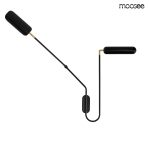 MOOSEE lampa ścienna TENTA czarna - obrazek 4