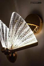 MOOSEE lampa ścienna BUTTERFLY S złota - obrazek 6