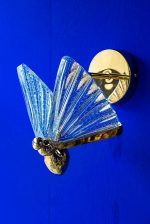MOOSEE lampa ścienna BUTTERFLY M złota - obrazek 7