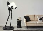 MOOSEE lampa podłogowa HUMAN czarna - obrazek 10