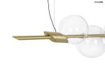 MOOSEE lampa wisząca ECHO 140 złota - obrazek 3