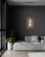 MOOSEE lampa ścienna COLUMN 60 srebrna - obrazek 7
