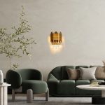 MOOSEE lampa ścienna MAJESTIC złota - obrazek 7