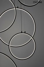 MOOSEE lampa wisząca CIRCULO SIX czarna - obrazek 4