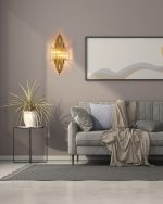 MOOSEE lampa ścienna TOWERS złota - obrazek 8