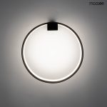 MOOSEE lampa ścienna CIRCLE WALL czarna - obrazek 3