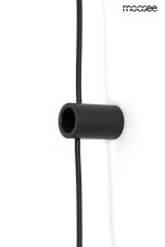 MOOSEE lampa ścienna FLAT czarna - obrazek 5