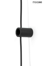 MOOSEE lampa ścienna FLAT 3 czarna - obrazek 10