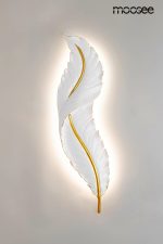MOOSEE lampa ścienna IKAR 60  biała / złota - obrazek 2