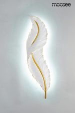 MOOSEE lampa ścienna IKAR 60  biała / złota - obrazek 4
