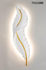 MOOSEE lampa ścienna IKAR 80  biała / złota - obrazek 2