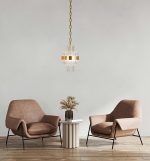 MOOSEE lampa wisząca IMPERO złota - obrazek 8