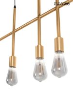 MOOSEE lampa wisząca RIVA 5 złota - obrazek 5