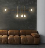 MOOSEE lampa wisząca RIVA 5 złota - obrazek 9