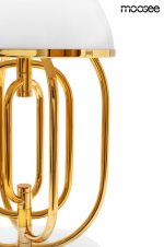 MOOSEE lampa stołowa BOTTEGA złota / biała - obrazek 4